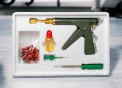 Kit de Pistola de Reparación de Neumáticos con Tapones de Goma (Modelo Q502)